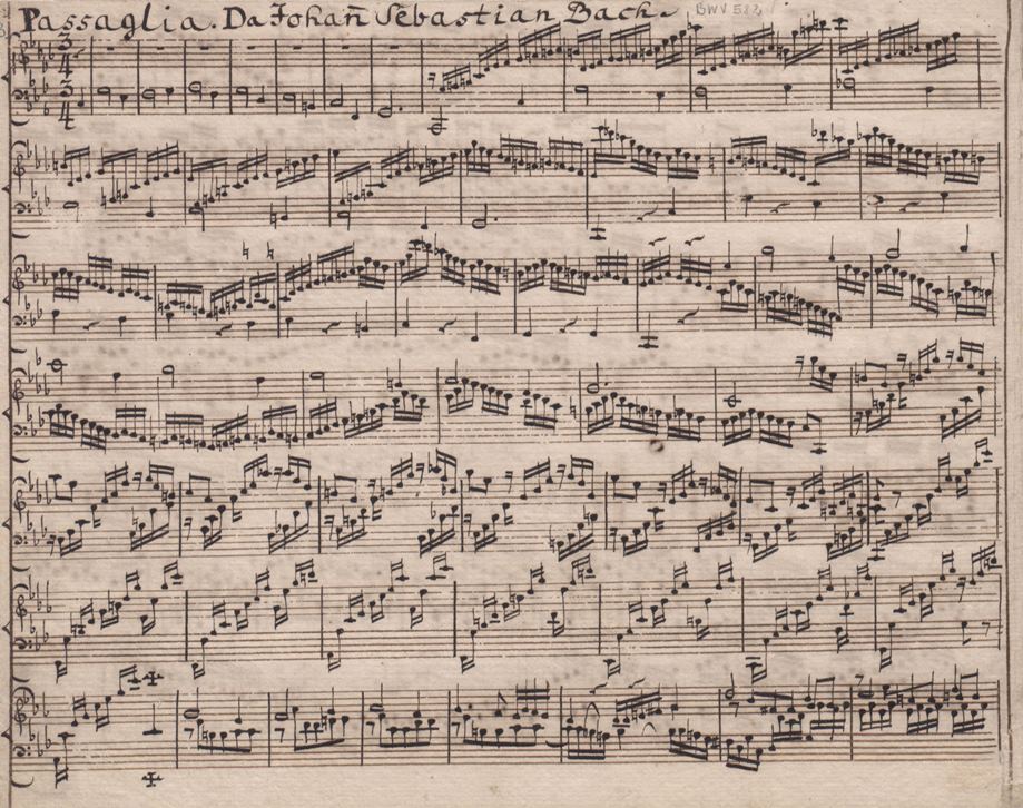 Bachs Passacaglia c-Moll BWV 582, bearbeitet von Leonhard Scholz