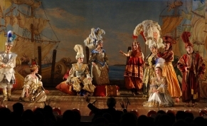  Scene from the Zanaida-perfomance. Photo: Gert Mothes